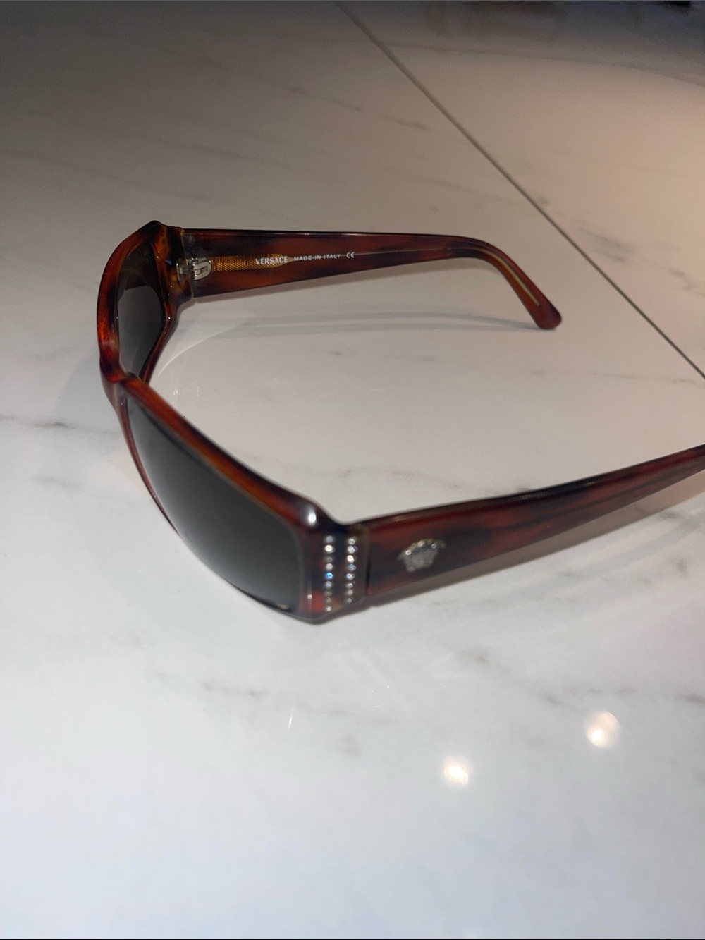 Vintage Versace Model 4041-B tortoiseshell frame Sunglasses